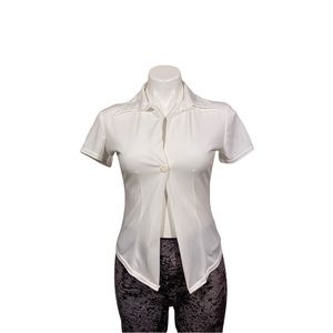 Vintage Fiorlini Collared Single Button Blouse